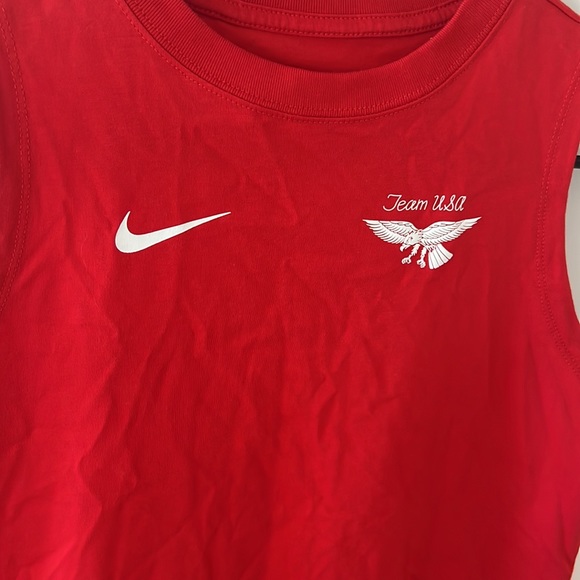 Nike "Team USA" Girls Red Tank - L - Picture 2 of 7